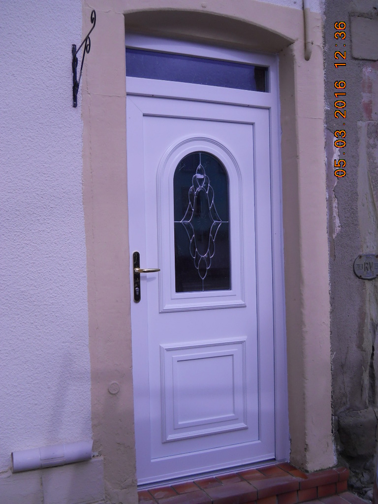 Porte d'entrée pvc 05 03 2016